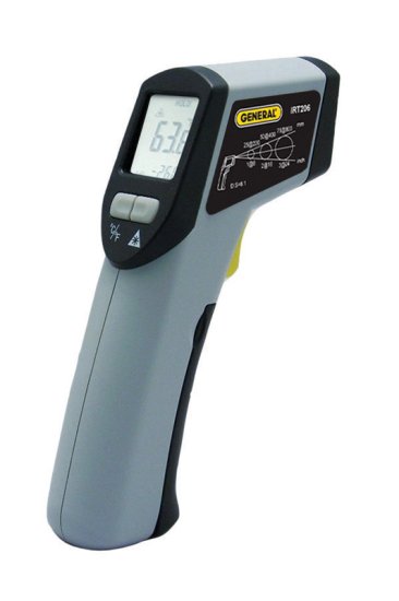 (image for) 608 deg. F 8:1 Non-Contact Infrared Thermometer 5.