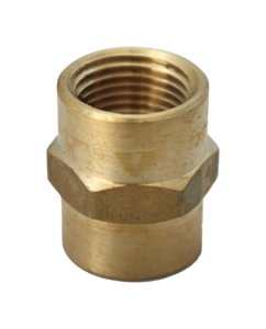 (image for) 3/4 in. FPT x 1/2 in. Dia. FPT Brass Reducing Coupling