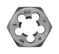 (image for) High Carbon Steel SAE Hexagon Die 7/8 in.-14NF 1 pc
