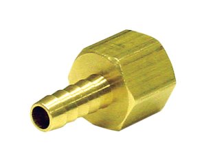(image for) Brass 1/2 in. Dia. x 1/2 in. Dia. Adapter Yellow 1 pk