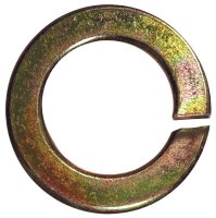 (image for) 1/4 in. Dia. Yellow Dichromate Steel Split Lock Washer 1