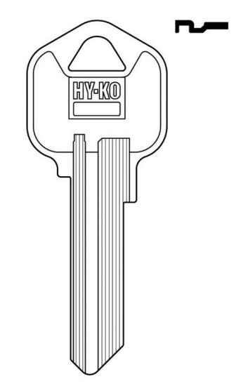 (image for) KEY KWIKSET KW11