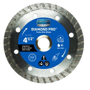 (image for) 4-1/2 in. Dia. Diamond Turbo Diamond Saw Blade