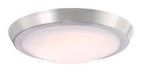 (image for) 11 in. Brushed Nickel LED Light Fixture