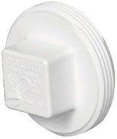 (image for) Schedule 40 3 in. MPT PVC Clean-Out Plug