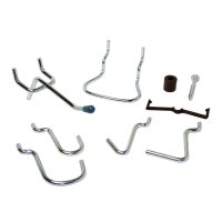 (image for) Silver Steel Peg Hooks 32 pk