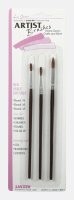 (image for) No. 1, 3, 5 W Round Artist Paint Brush Set