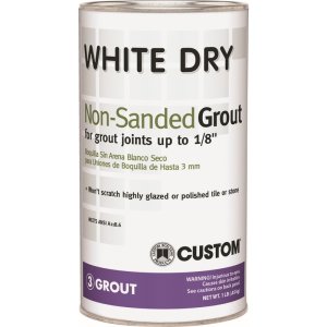 (image for) White Dry Indoor and Outdoor White Grou