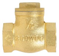 (image for) 1/2 in. Dia. x 1/2 in. Dia. Brass Swing Check Valve