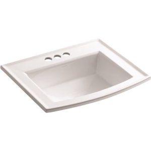 (image for) 22-5/8 x 19-7/16 Drop-In Vitreous China Lavatory Sink