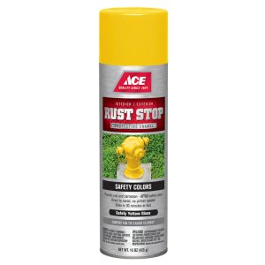 (image for) Rust Stop Gloss Safety Yellow Spray Paint 15 oz.
