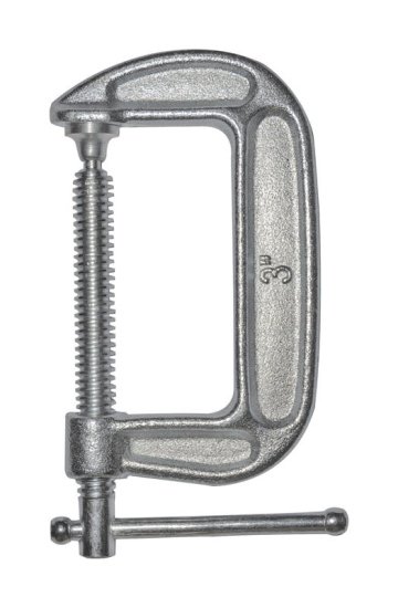 (image for) Drop Forged 1-3/4 in. D Light Duty C-Clamp 800 lb. 1 pk