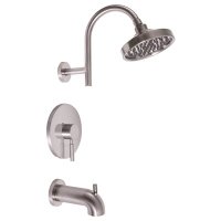 (image for) Essen Single-Handle 1-Spray Tub and Shower Faucet in Bru