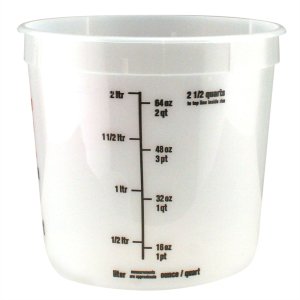 (image for) Clear 2.5 qt Bucket