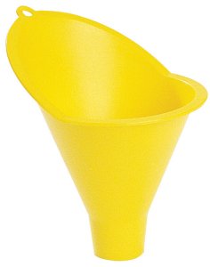(image for) Yellow 4 in. H Plastic 8 oz. Radiator Funnel