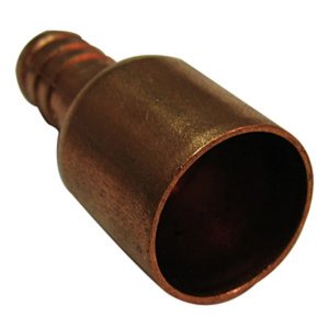 (image for) 1/2 in. PEX x 1/2 in. Dia. Sweat-F Brass Adapter