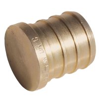 (image for) 3/4 in. PEX x 3/4 in. Dia. PEX Brass Plug
