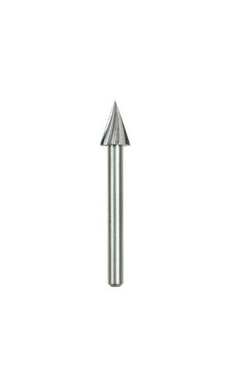 (image for) Dremel 1/4 in. x 1.5 in. L x 1/8 in. Dia. Steel Triangular High