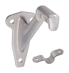 (image for) National Hardware Silver Zinc Handrail Bracket