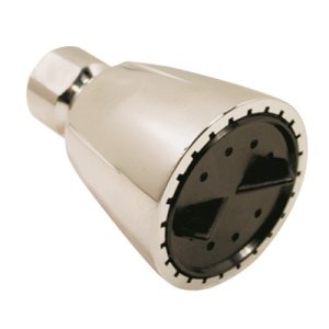 (image for) 1-Spray 2 in. Showerhead with Brass Ball Joint, 2.5 GPM,