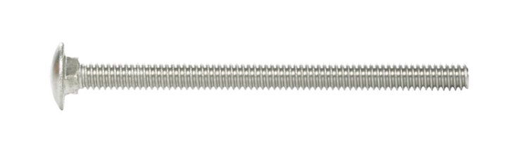(image for) 1/4 in. Dia. x 3-1/2 in. L Stainless Steel Carriage Bolt