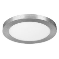 (image for) 15 in. H X 15 in. W X 15 in. L Nickel LED Flat Panel Light