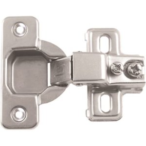 (image for) Half Overlay 120 Deg. Opening Concealed Hinge 2pk