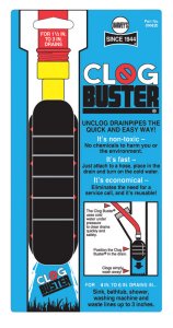 (image for) Clogbuster Drain Unclogger 4 to 6 in. Pipe