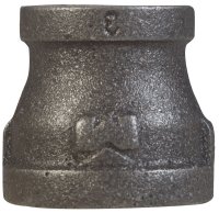 (image for) 1/2 in. FIP x 3/8 in. Dia. FIP Black Malleable Iron Reducing