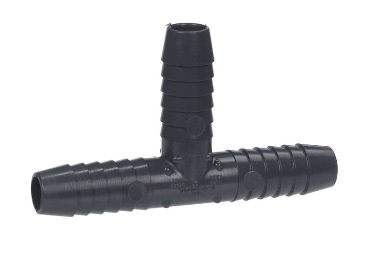 (image for) Schedule 40 1/2 in. Insert x 1/2 in. Dia. Insert PVC Tee
