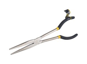 (image for) 11 in. Carbon Steel Long Nose Pliers