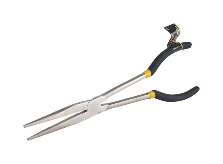 (image for) 11 in. Carbon Steel Long Nose Pliers