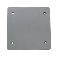 (image for) Sigma Engineered Solutions Square Plastic 2 gang Flat Box Cover