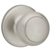 (image for) Satin Nickel Steel Passage Door Knob Cove Clamshell Pack