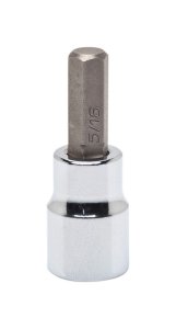 (image for) 4 mm x 3/8 in. drive Metric 6 Point Standard Hex Bit So