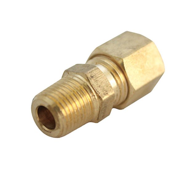 (image for) 3/4 in. Compression x 3/4 in. Dia. MPT Brass Connector