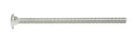 (image for) 1/4 in. Dia. x 4 in. L Stainless Steel Carriage Bolt 25