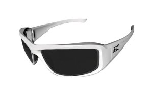 (image for) Brazeau Torque Safety Glasses Smoke Lens White Fram