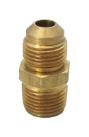 (image for) 3/8 in. Flare x 1/2 in. Dia. Male Brass Adapter