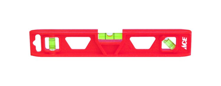 (image for) 9 in. Plastic Torpedo Level 3 vial