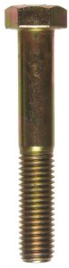 (image for) 5/8 in. Dia. x 4 in. L Heat Treated Steel Hex Head Cap S