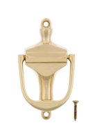 (image for) 4 in. L Brass Door Knocker
