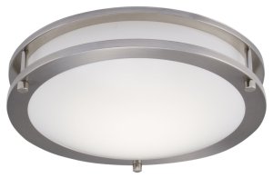 (image for) 12 in. Dimmable LED Indoor Flush Mount Ceiling Fixture