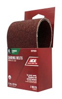 (image for) 24 in. L x 3 in. W Aluminum Oxide Sanding Belt 40 Grit Extra