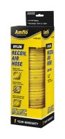 (image for) 25 ft. L x 1/4 in. Dia. Nylon Recoil Air Hose 200 psi Yellow