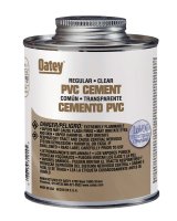 (image for) Clear Cement For PVC 16 oz.