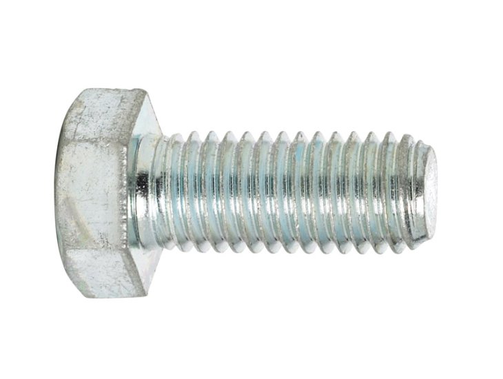(image for) 5/8 in. Dia. x 1-1/2 in. L Zinc Plated Steel Hex Bolt 25