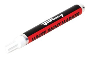 (image for) Forney 8.75 in. L X 1.88 in. W White Paint Marker 1 pc