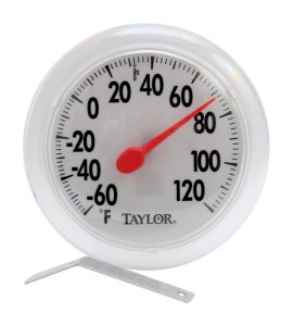 (image for) Dial Thermometer Plastic White
