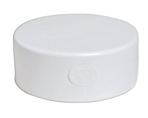 (image for) 4 in. Hub x 4 in. Dia. Hub PVC Drain Cap
